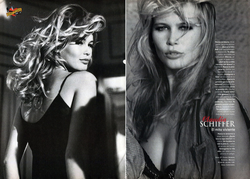 Claudia Schiffer featured in Claudia Schiffer, February 1997