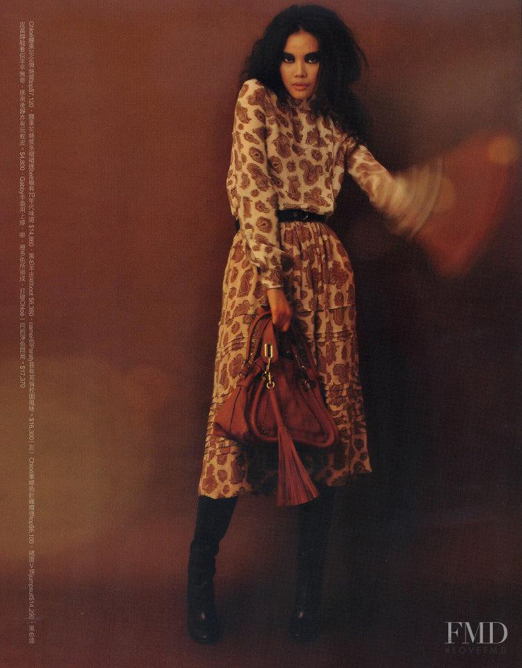 Chen Lin featured in Chloé, April 2012