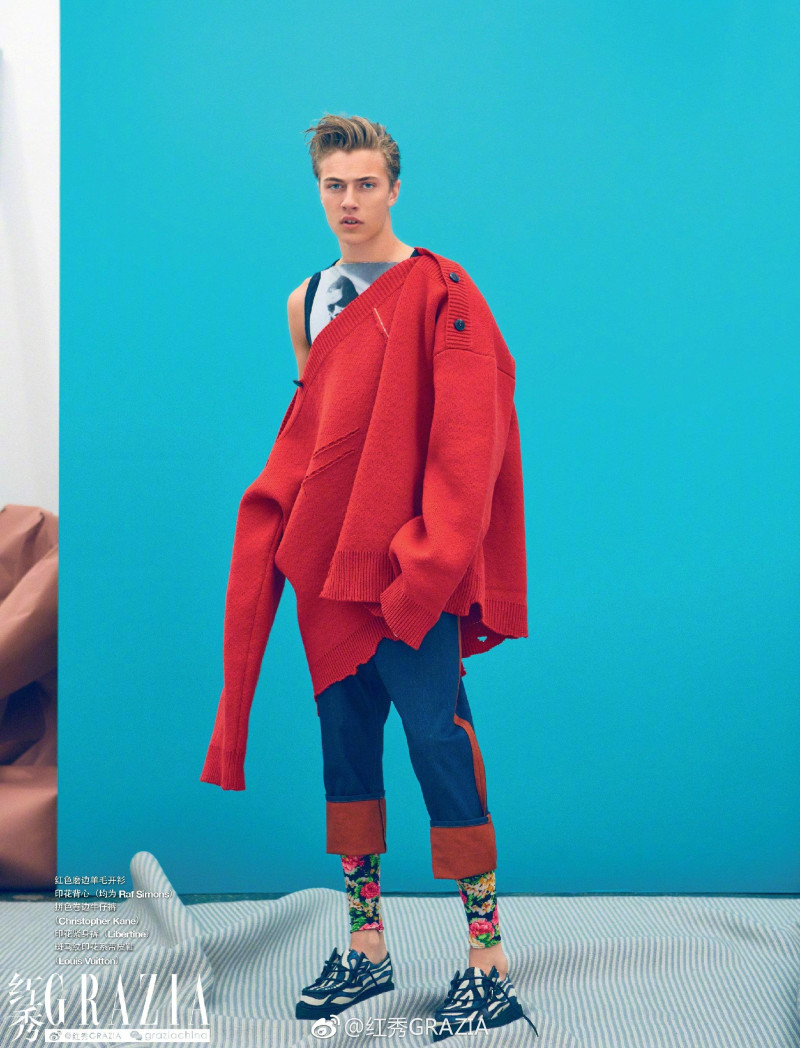 Lucky Blue Smith featured in Lucky Blue Smith, April 2017