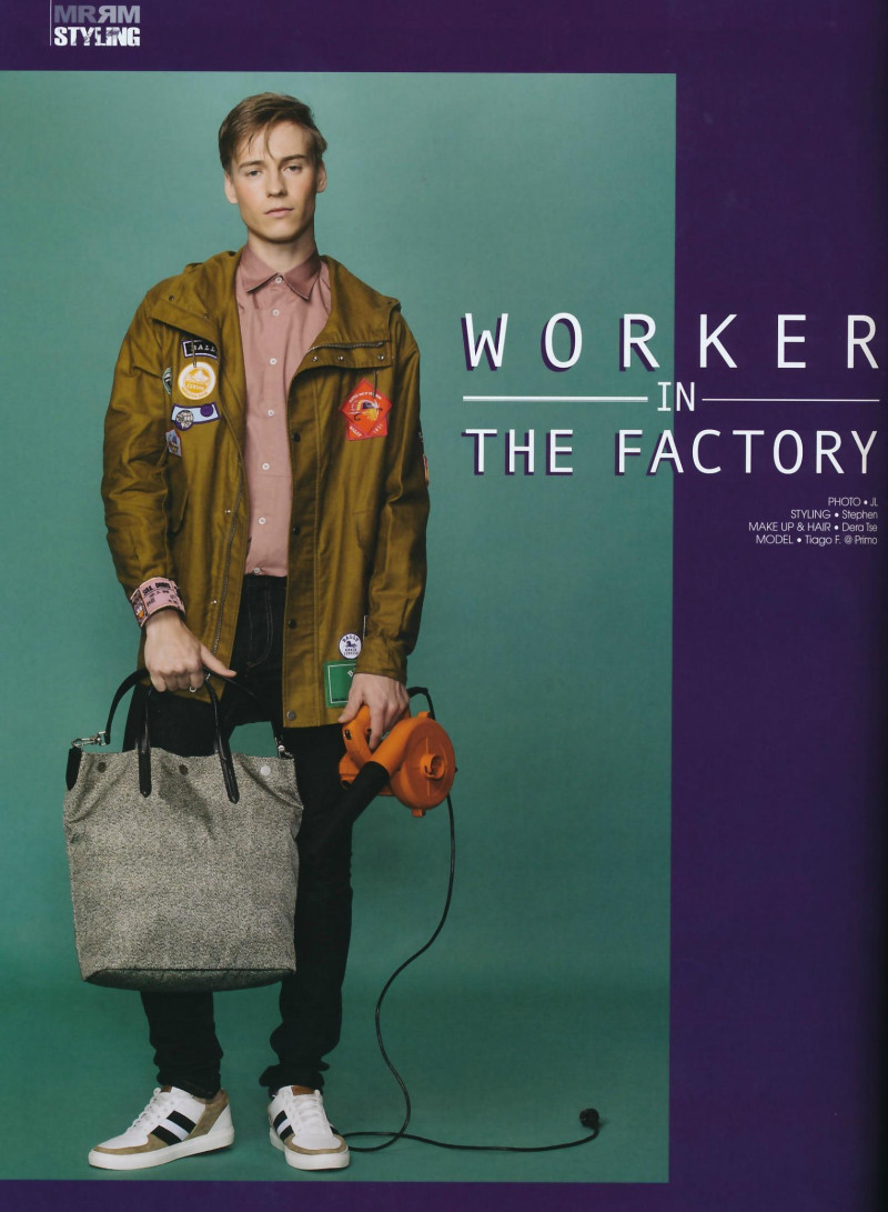 Worker in the Factory, April 2016