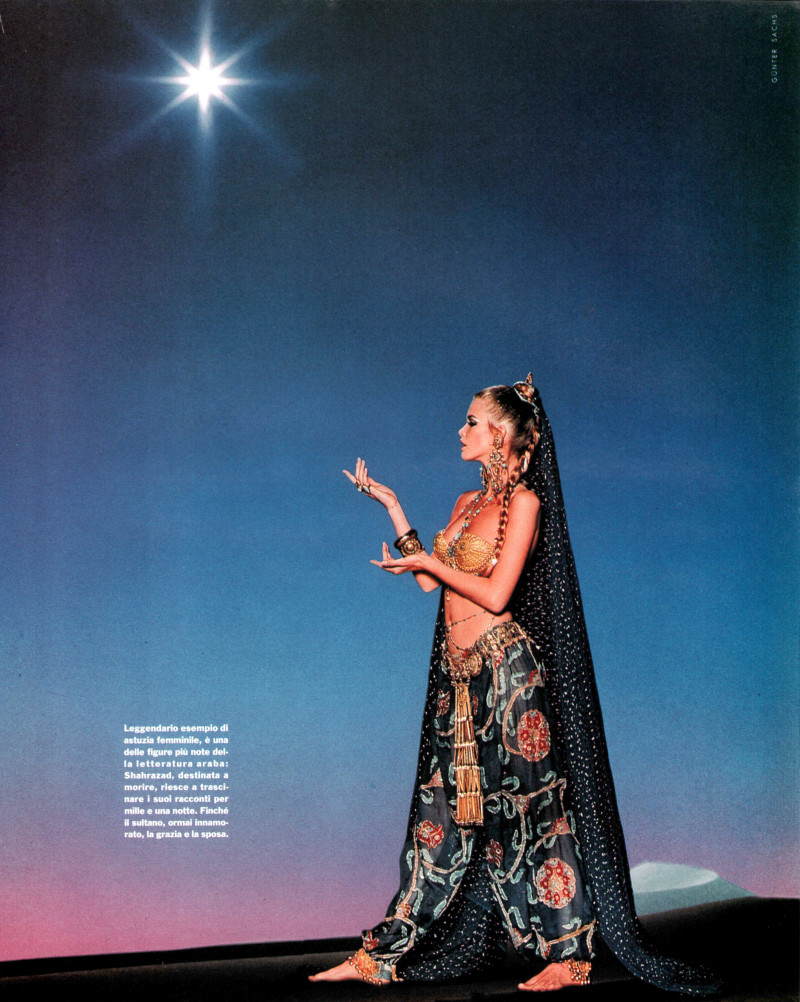 Claudia Schiffer featured in Tutto e perduto. Anche L\'Amore, January 1992