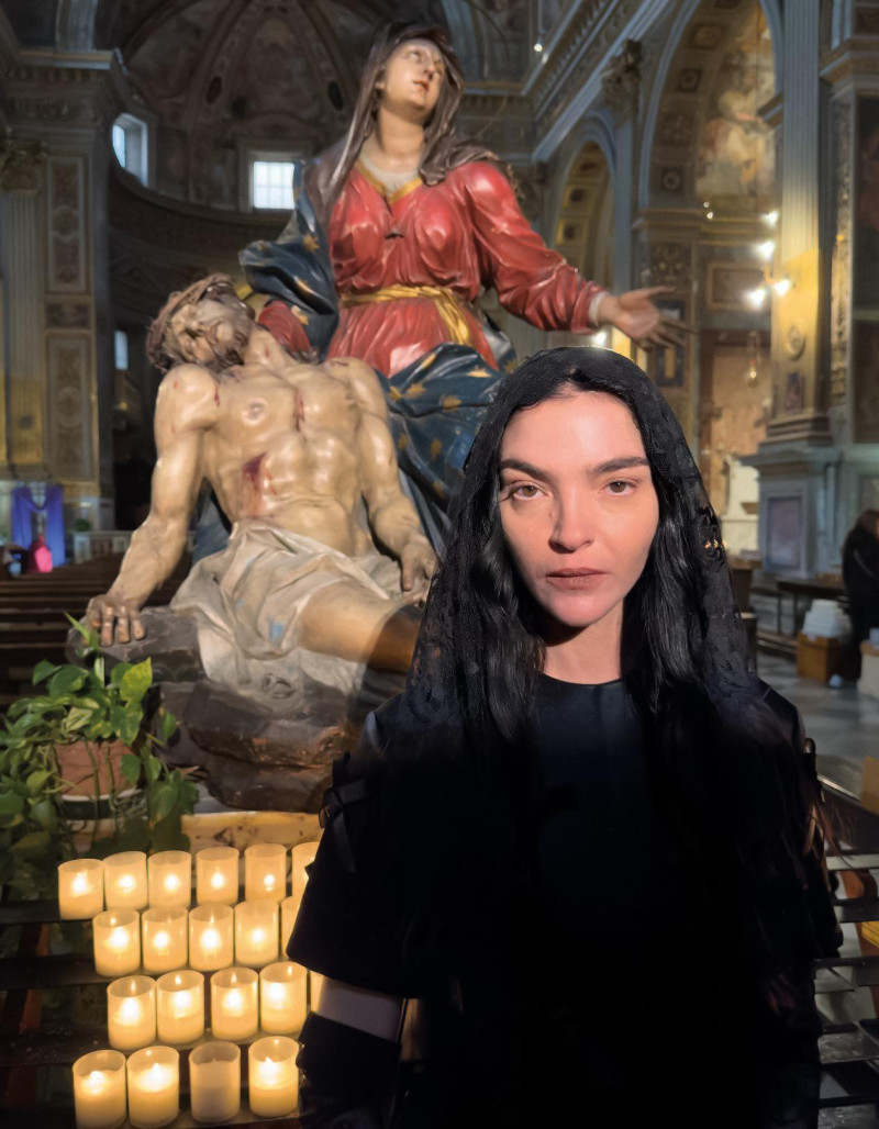 Mariacarla Boscono featured in Il Cammino Della Speranza, June 2025