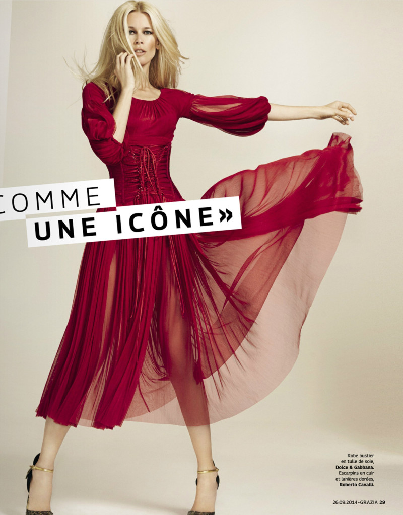 Claudia Schiffer featured in Claudia Schiffer, September 2014