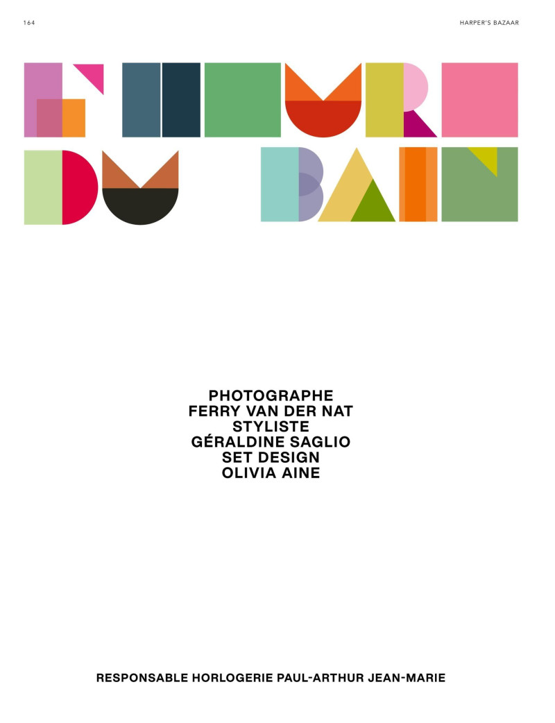 Mathilda Gvarliani featured in Du Bain, June 2025
