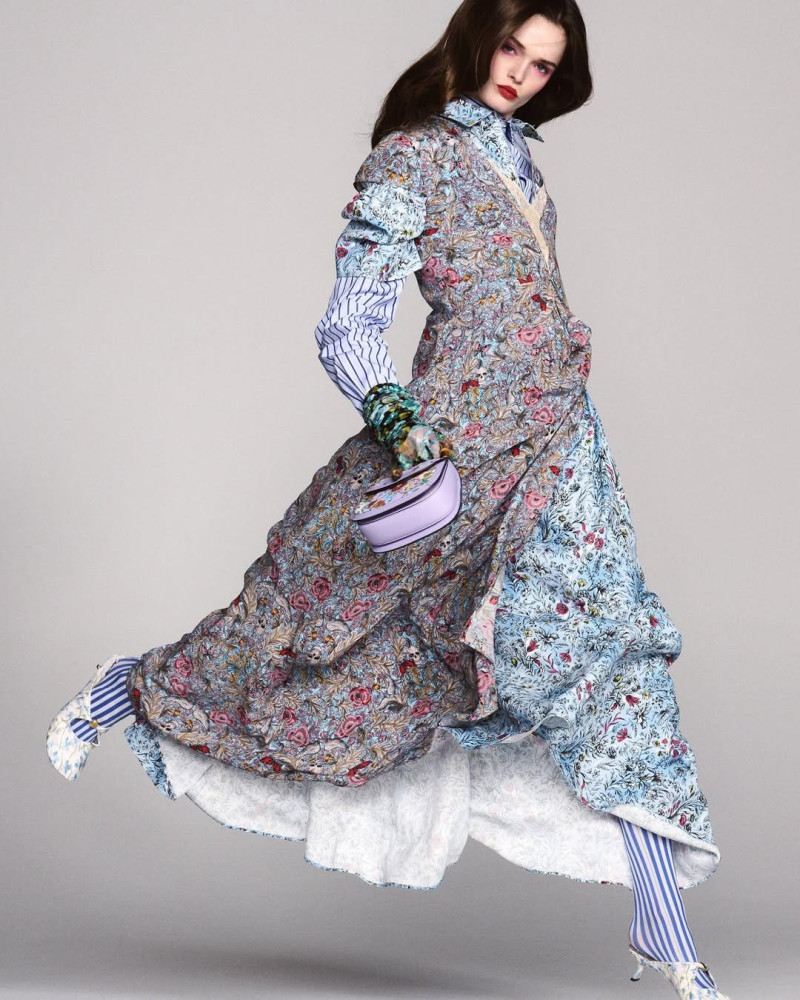 Lulu Tenney featured in Pattern Recognition: This Spring Go Bold In All-over Prints That Pop, May 2025