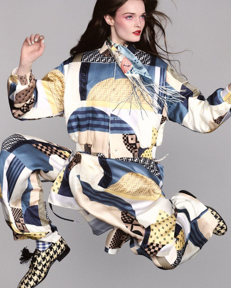 Lulu Tenney featured in Pattern Recognition: This Spring Go Bold In All-over Prints That Pop, May 2025