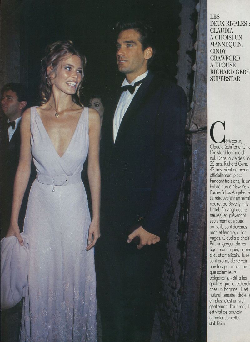 Claudia Schiffer featured in Claudia N°1 Des Top Models, March 1992
