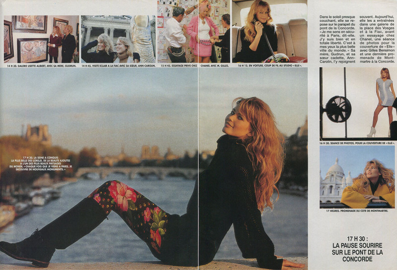 Claudia Schiffer featured in 24 Heures Dans La Vie De Claudia, November 1993