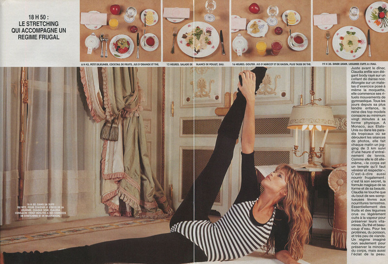 Claudia Schiffer featured in 24 Heures Dans La Vie De Claudia, November 1993