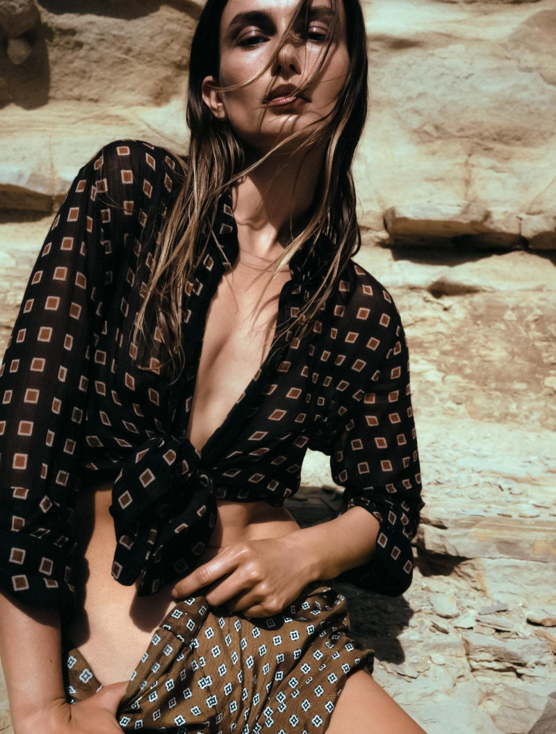 Andreea Diaconu featured in Sous Le Soleil Exactement, June 2025