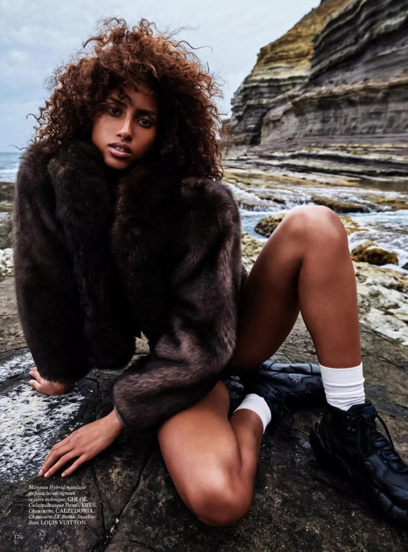 Imaan Hammam featured in Grandeur Nature, June 2025