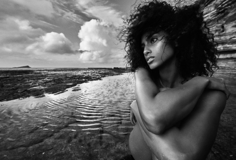 Imaan Hammam featured in Grandeur Nature, June 2025