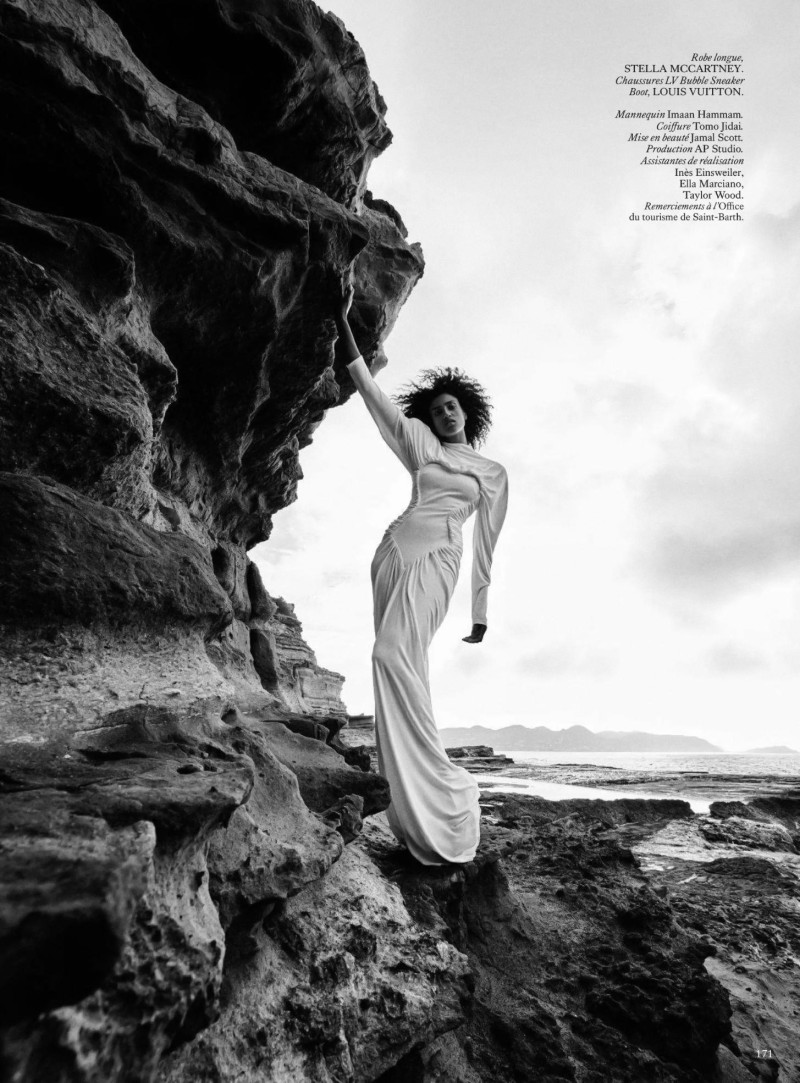 Imaan Hammam featured in Grandeur Nature, June 2025
