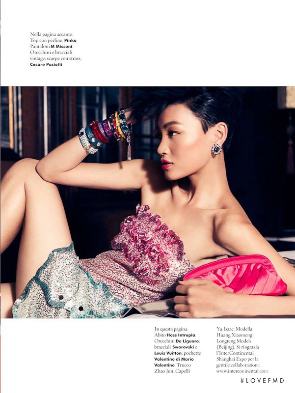 Meng Huang featured in Un giorno a Shanghai, April 2012