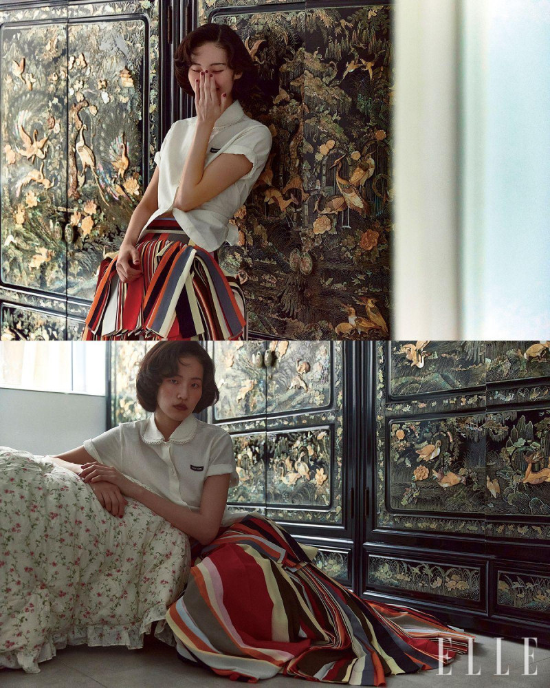 Song Ah Woo featured in Retro Fashion, June 2025
