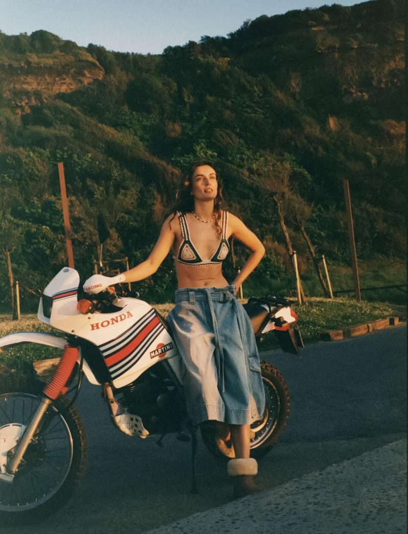 Andreea Diaconu featured in À Toute Allure, June 2025
