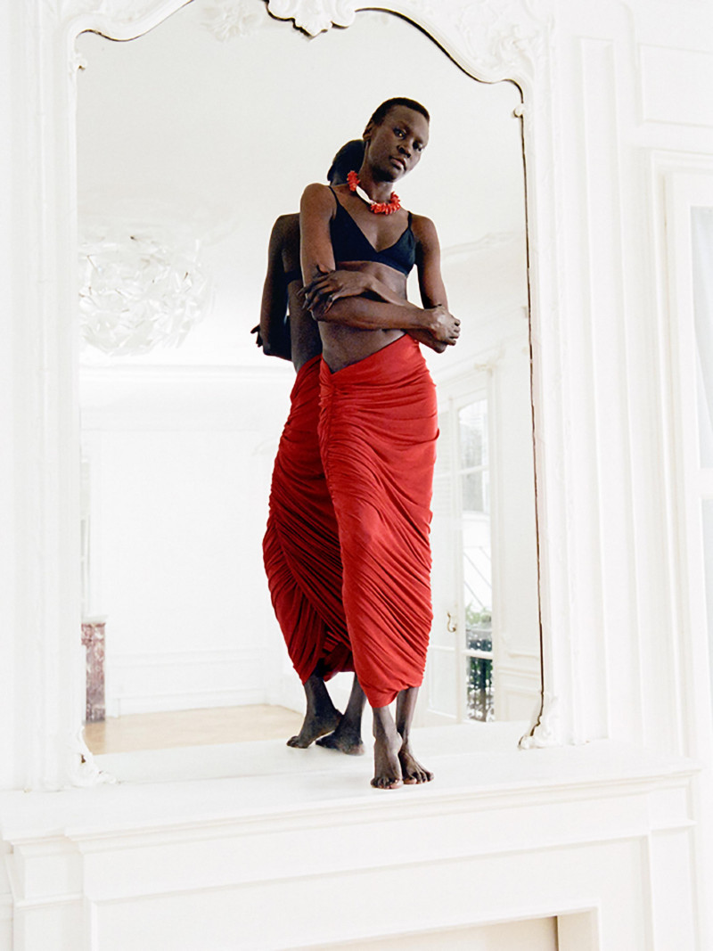 Alek Wek featured in The New Bohemian, April 2025