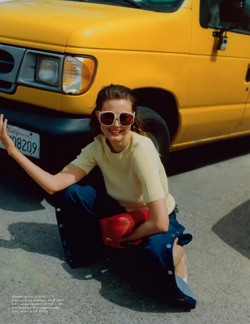 Lindsey Wixson featured in Colour Crush, July 2025