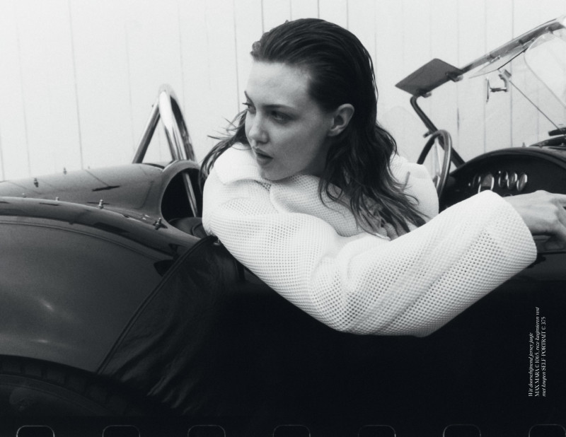 Lindsey Wixson featured in Colour Crush, July 2025