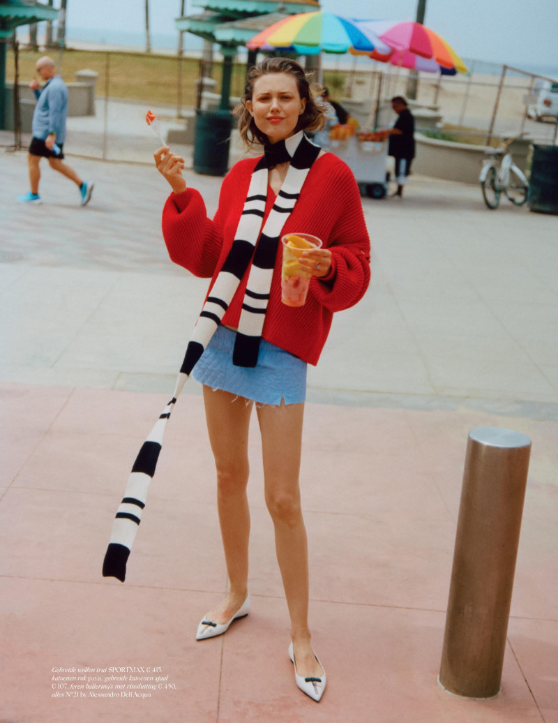 Lindsey Wixson featured in Colour Crush, July 2025