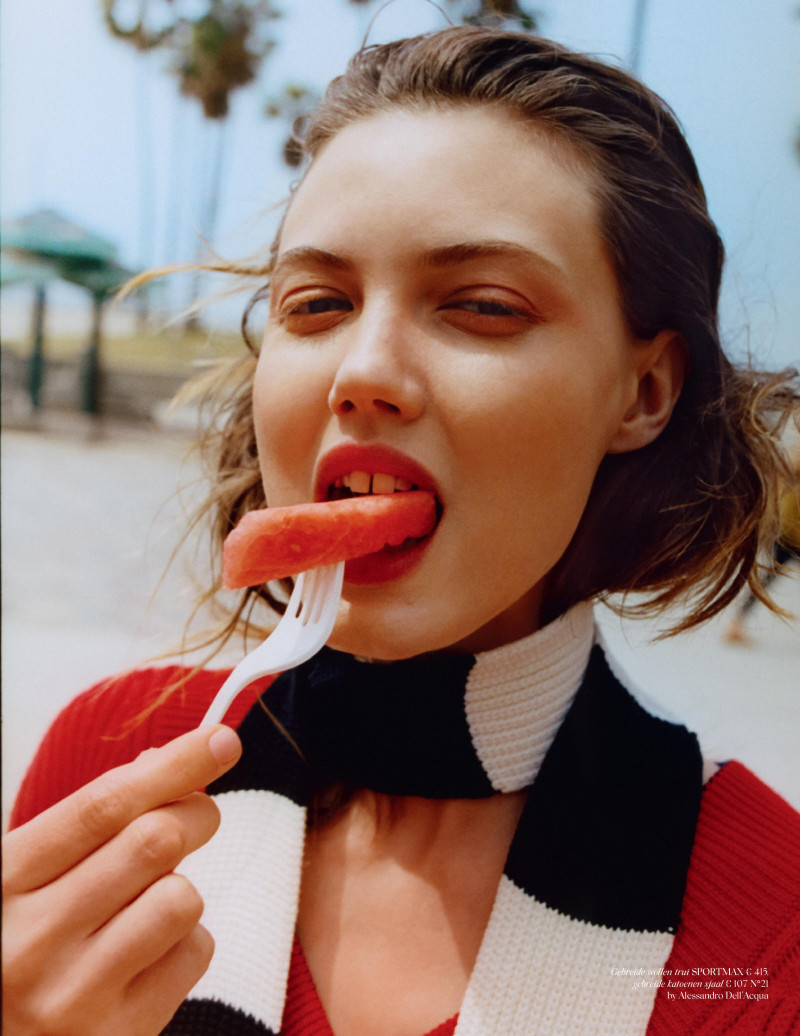 Lindsey Wixson featured in Colour Crush, July 2025