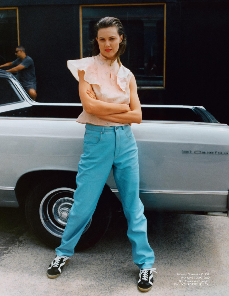 Lindsey Wixson featured in Colour Crush, July 2025