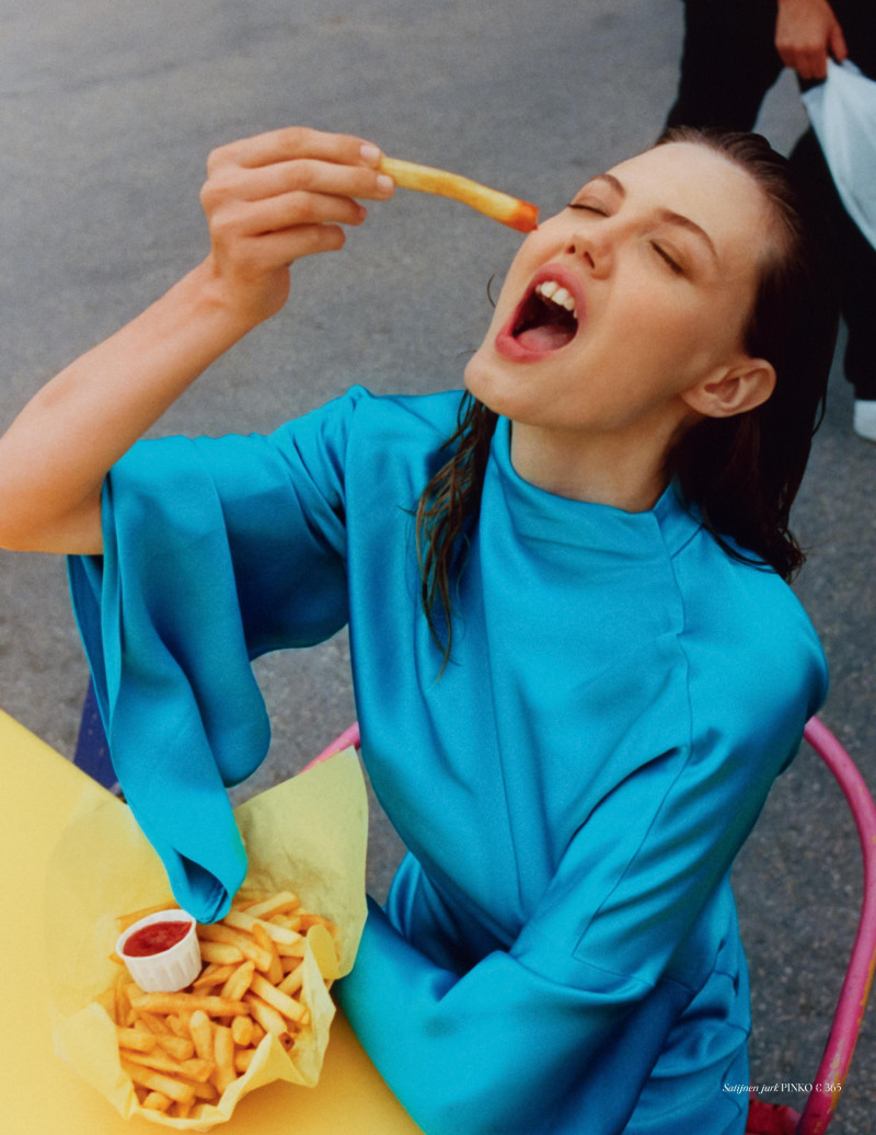 Lindsey Wixson featured in Colour Crush, July 2025