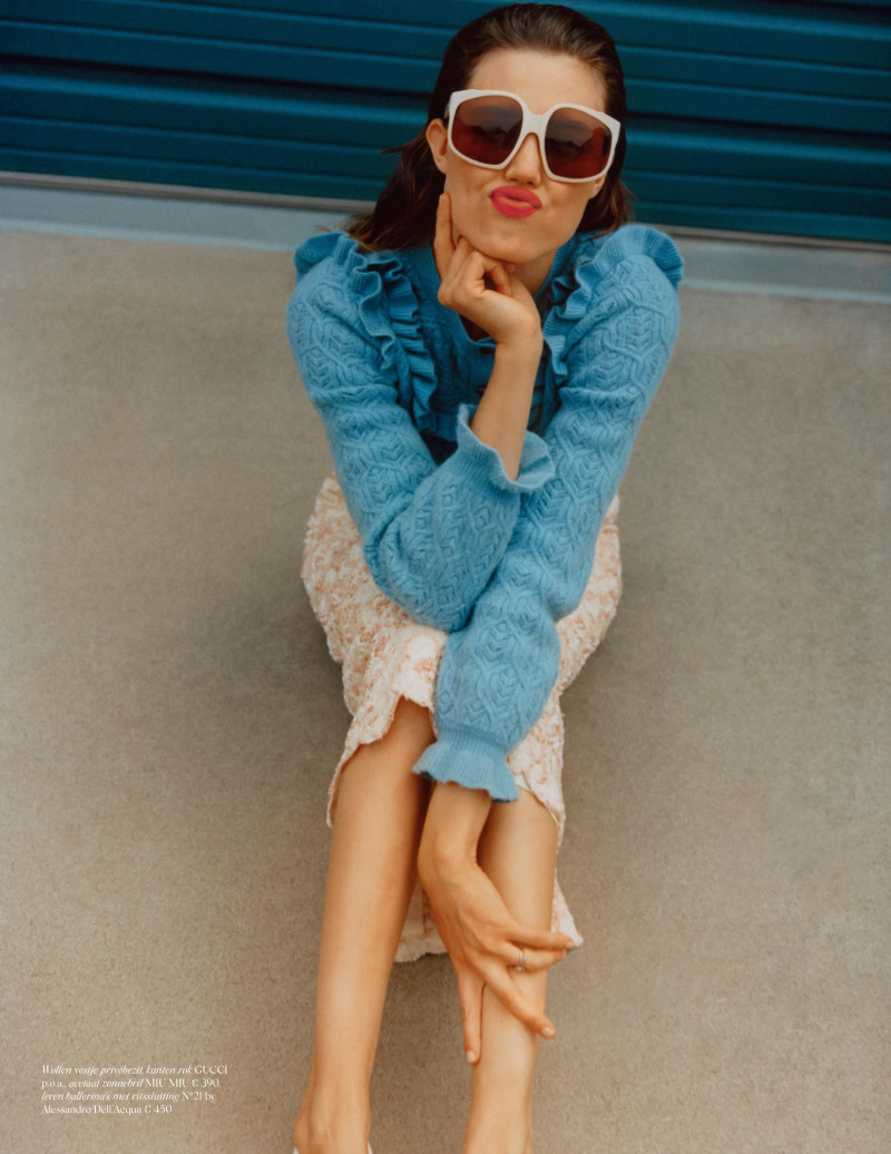 Lindsey Wixson featured in Colour Crush, July 2025