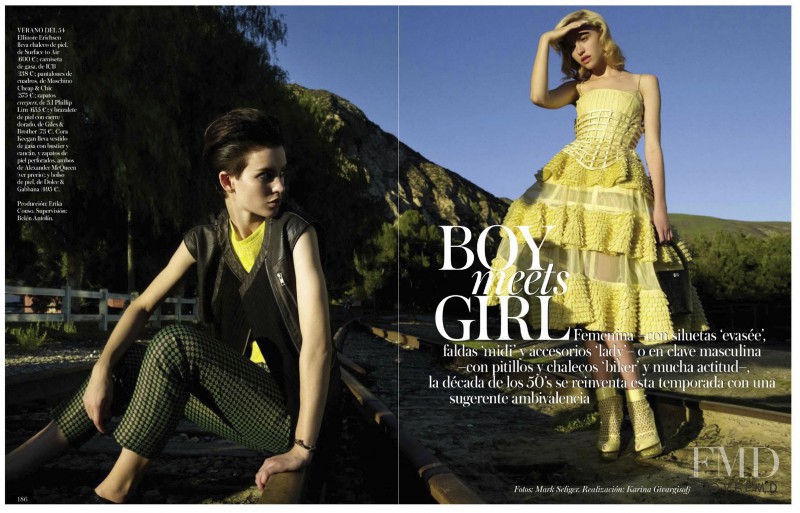 Cora Keegan featured in Boy Meets Girl, June 2013