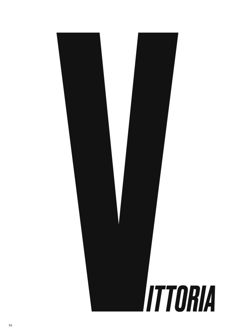 Vittoria Ceretti featured in Vittoria, July 2025