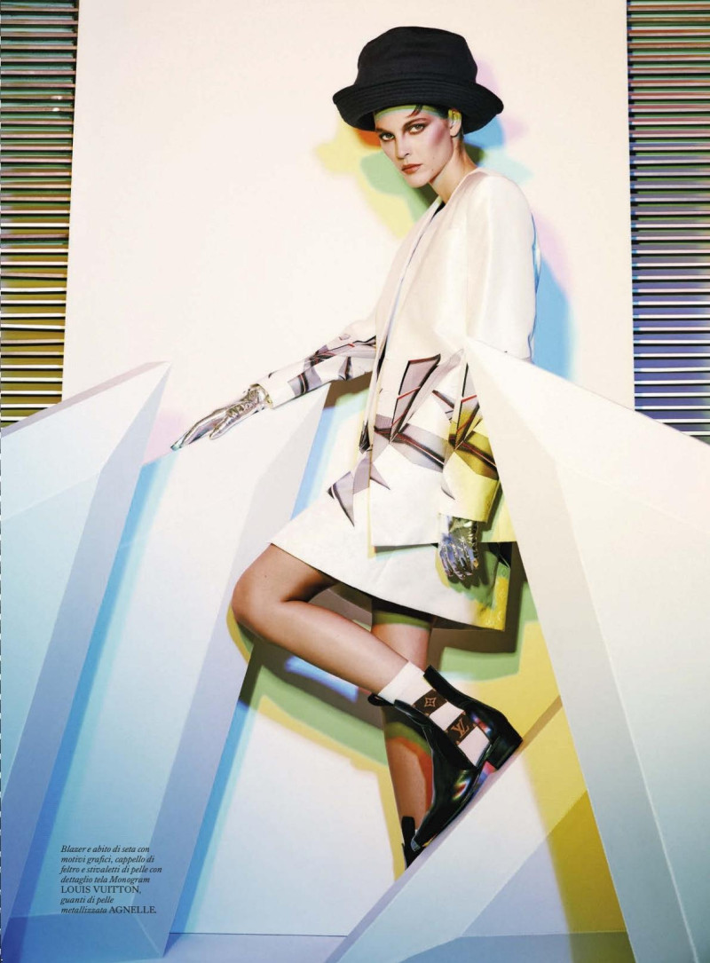 Vittoria Ceretti featured in Vittoria, July 2025