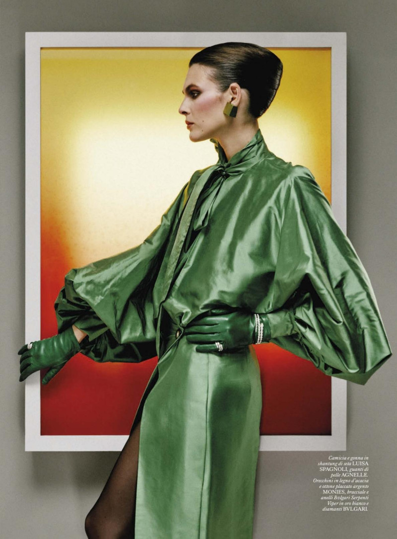 Vittoria Ceretti featured in Vittoria, July 2025