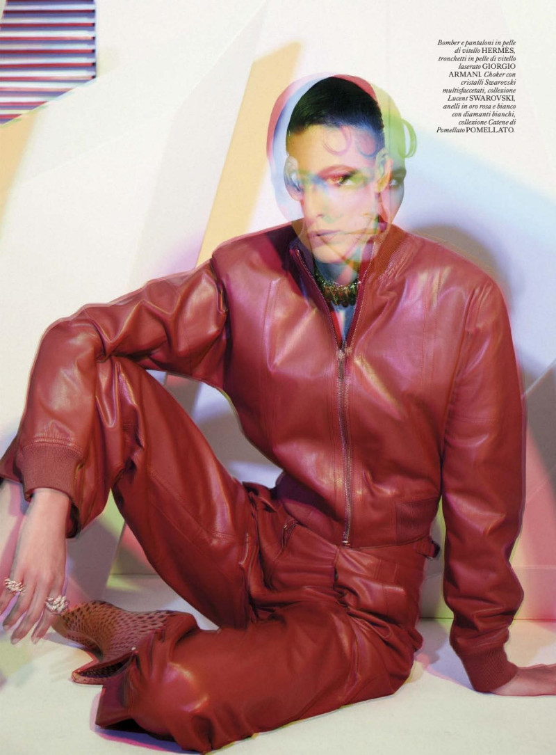 Vittoria Ceretti featured in Vittoria, July 2025