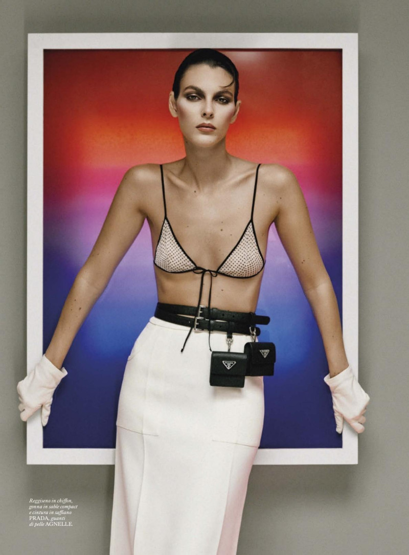 Vittoria Ceretti featured in Vittoria, July 2025