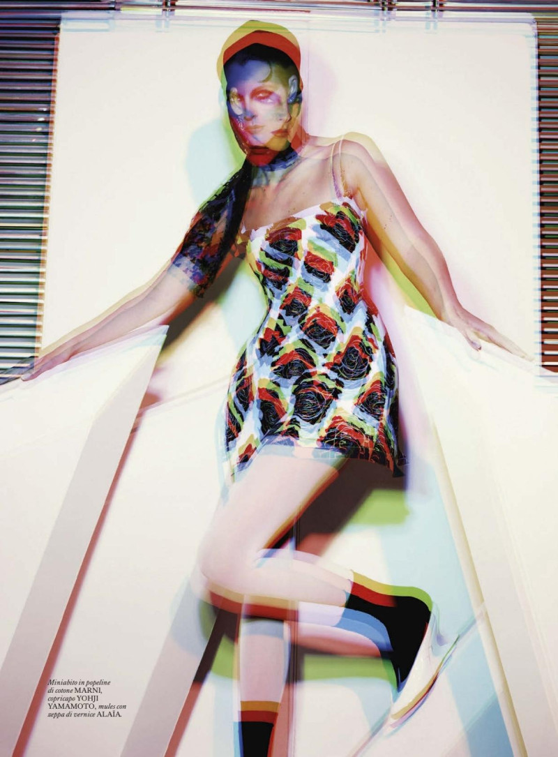 Vittoria Ceretti featured in Vittoria, July 2025