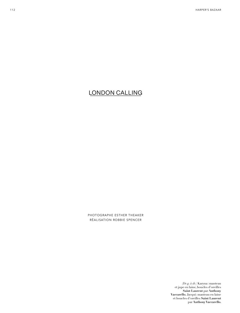 Jacqui Hooper featured in London Calling, August 2025