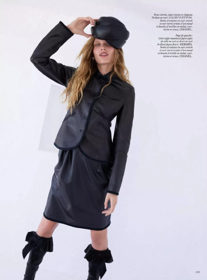 Ida Heiner featured in Noir Attitude, August 2025