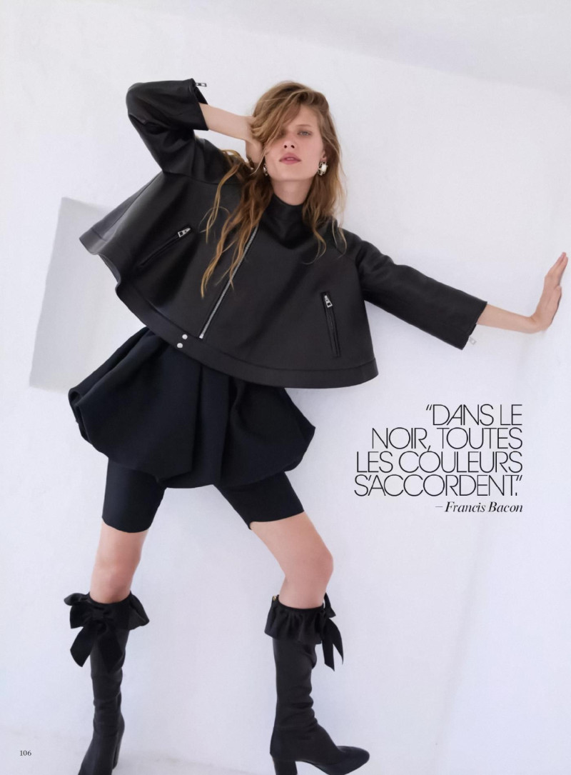 Ida Heiner featured in Noir Attitude, August 2025