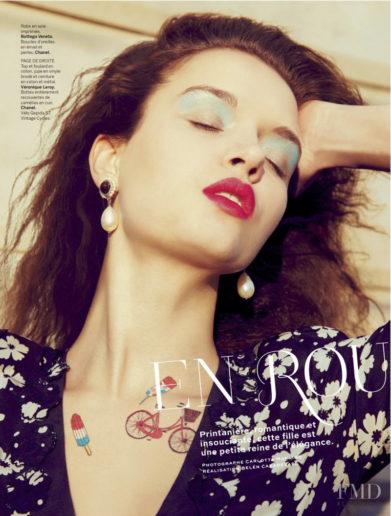 Josephine Skriver featured in En Route Libre, May 2013