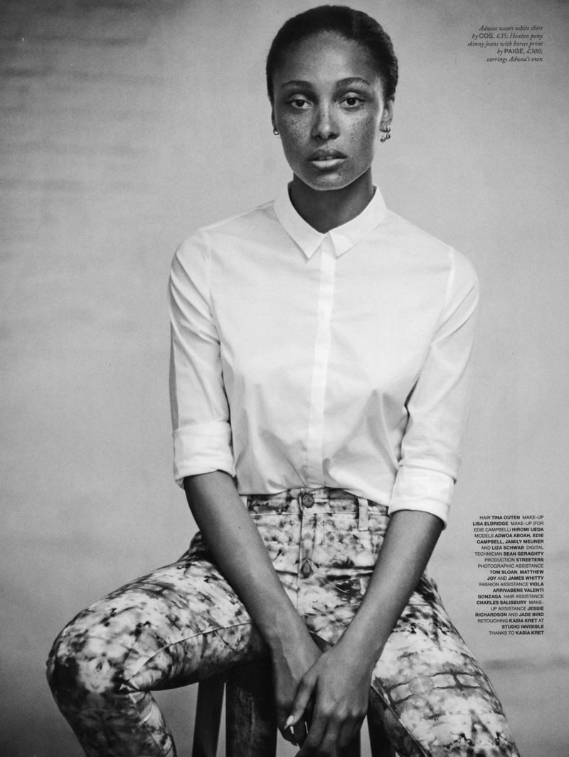 Adwoa Aboah featured in The Kids, September 2023