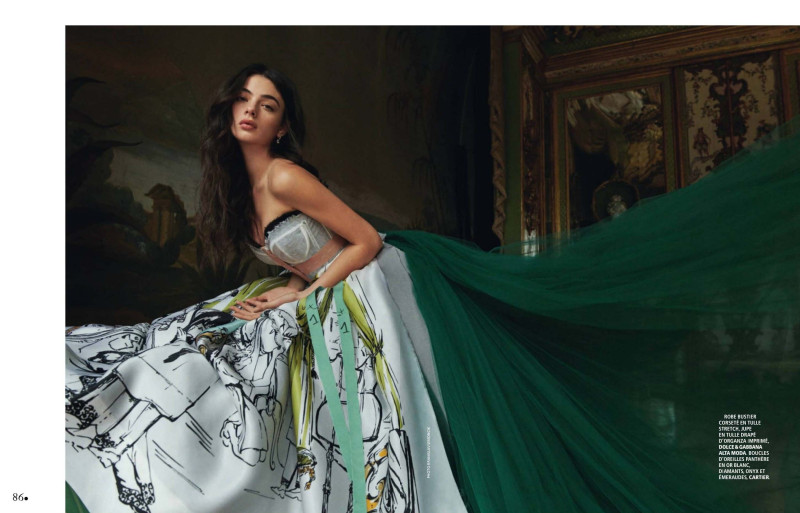 Deva Cassel featured in Deva Cassel L\'Incandescente, March 2025