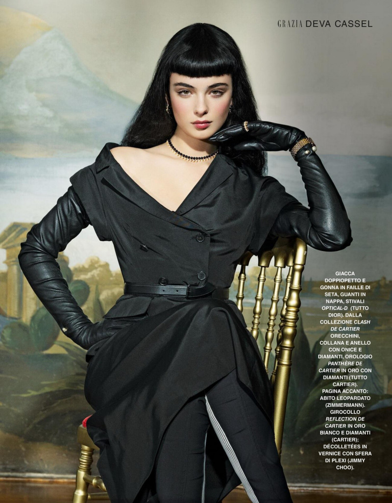 Deva Cassel featured in La Mia Angelica Sfida Gli Uomini, February 2025