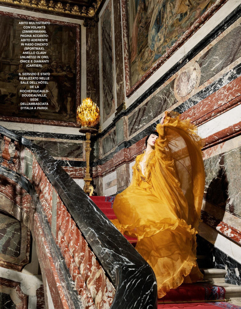 Deva Cassel featured in La Mia Angelica Sfida Gli Uomini, February 2025