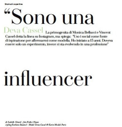 Sono una influencer involontaria