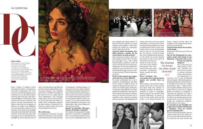 Deva Cassel featured in Deva Cassel Credete Di Conoscermi Meglio Di Me?, March 2025
