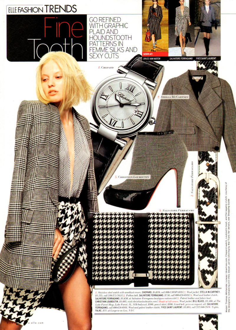 Dace Burkevica featured in First Look, August 2011
