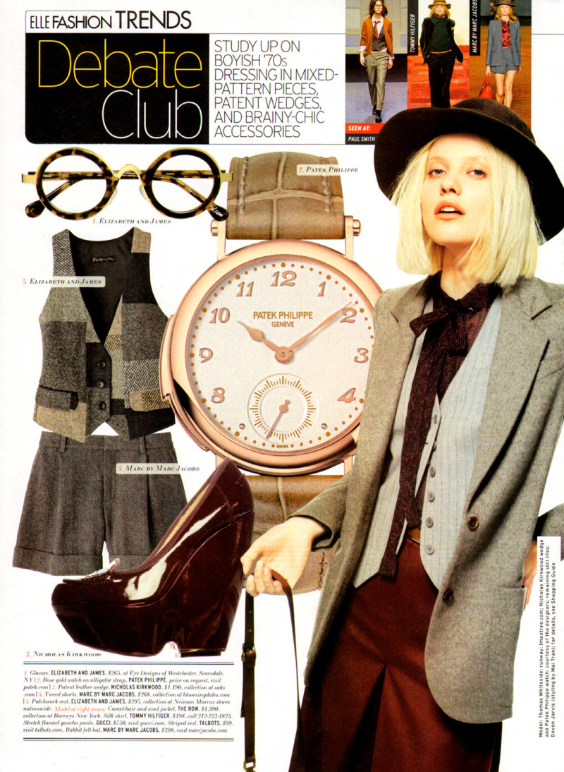 Dace Burkevica featured in First Look, August 2011