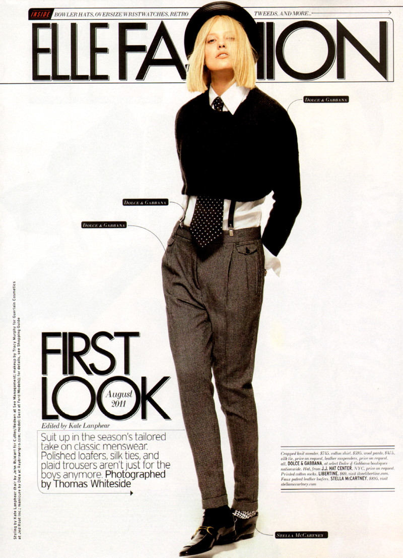 Dace Burkevica featured in First Look, August 2011