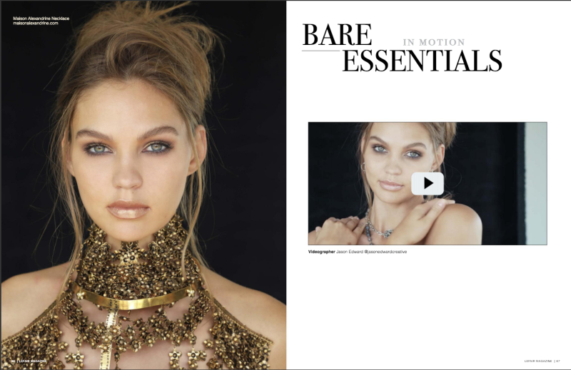 Daria Mikolajczak featured in Bare Essentials, October 2020