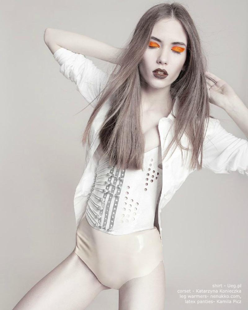 Cleo Cwiek featured in Cat Woman, February 2012